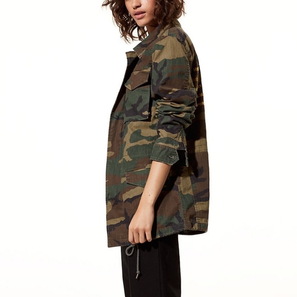 Alpha Industries Camo Dragon Tour Field Coat NWOT - Picture 6 of 7